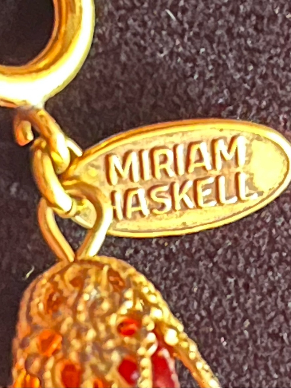 Miriam Haskell Vintage  Faux Tortoise Plastic Chain Two-Strand Necklace - Picture 16 of 16
